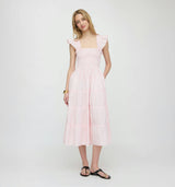 The Ellie Nap Dress - Pink Variegated Stripe