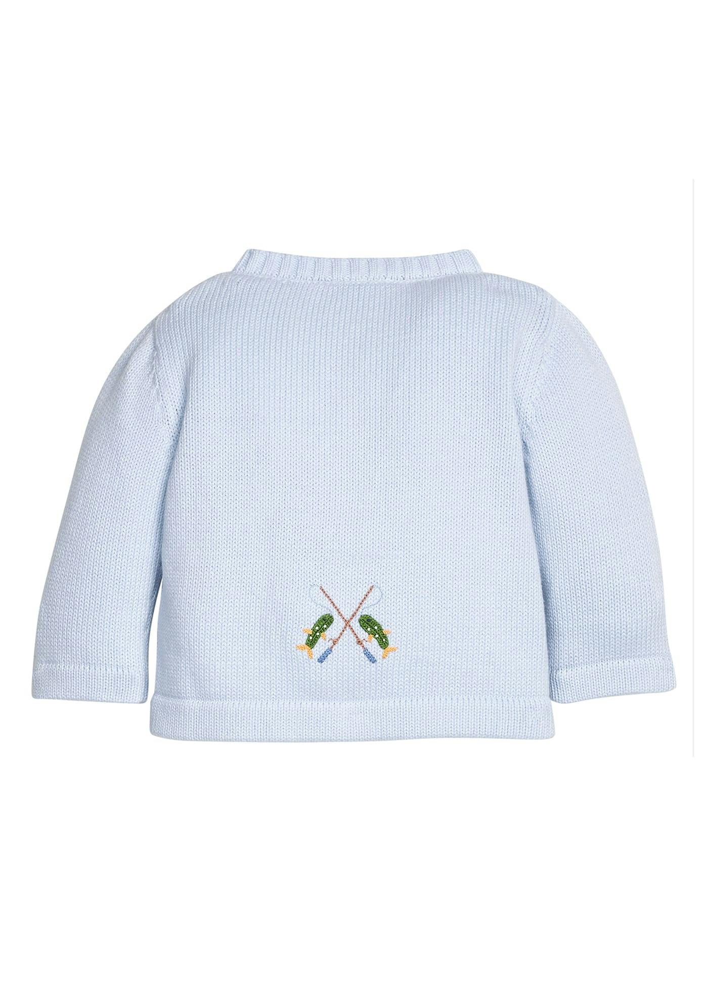 Crochet Cardigan - Fishing Rod