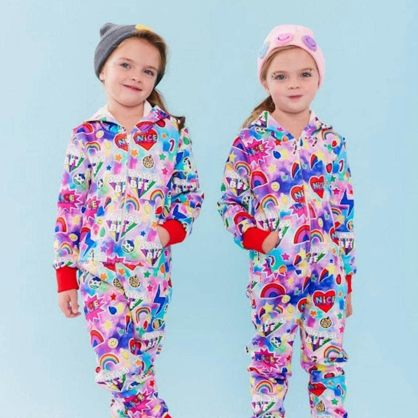 Women's Santa’s BFF Holiday Onesie
