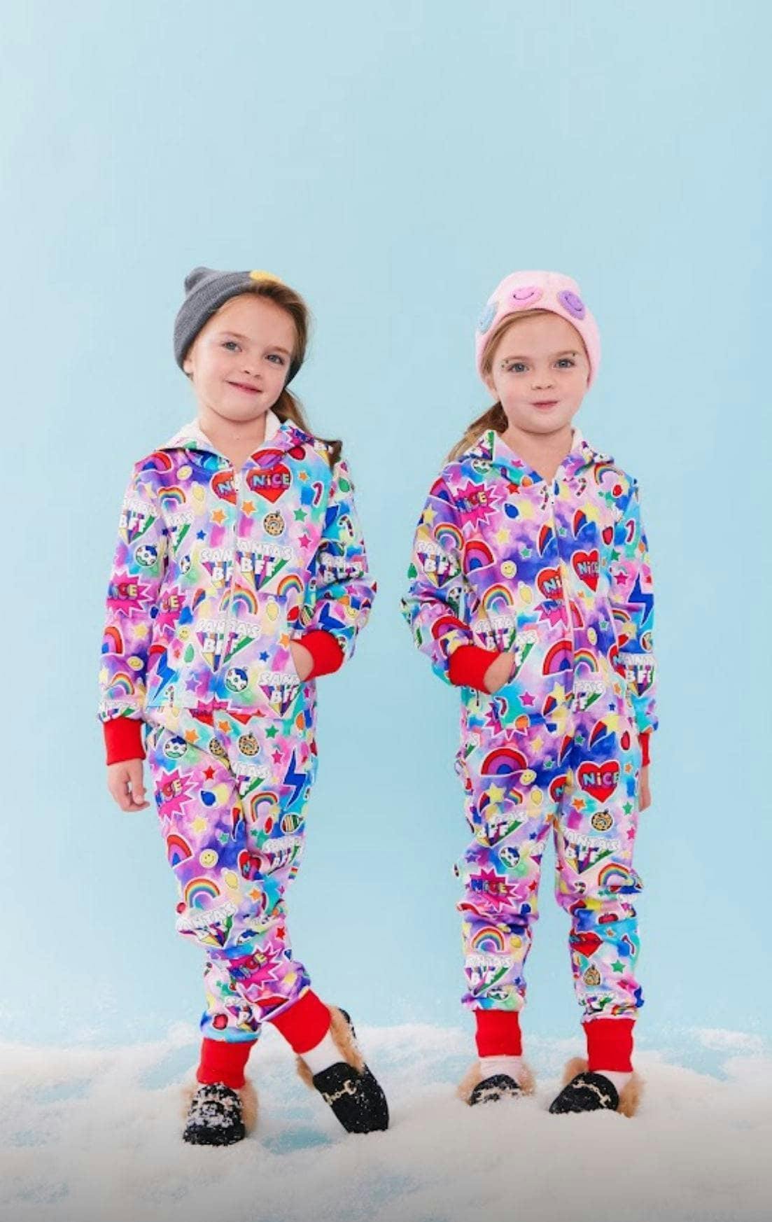 Women's Santa’s BFF Holiday Onesie