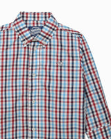 Thomas Shirt in Red/Blue Gingham