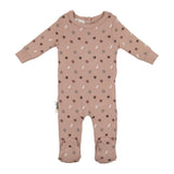Little Leaves Long Sleeve Footie