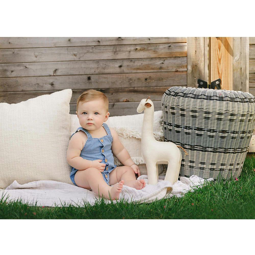 Summer Glory Boys Romper Denim