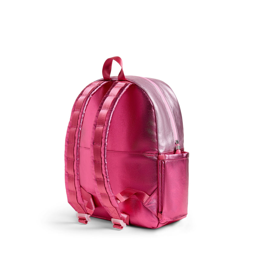 Kane Backpack, Metallic Hot Pink/Pink Colorblock
