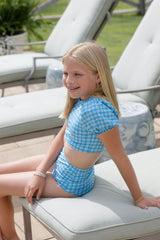 Bailey Suit | Two-piece | Dockside Check Blue