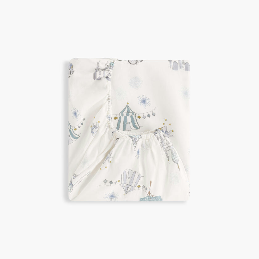 Adventures in Wonderland Crib Sheet