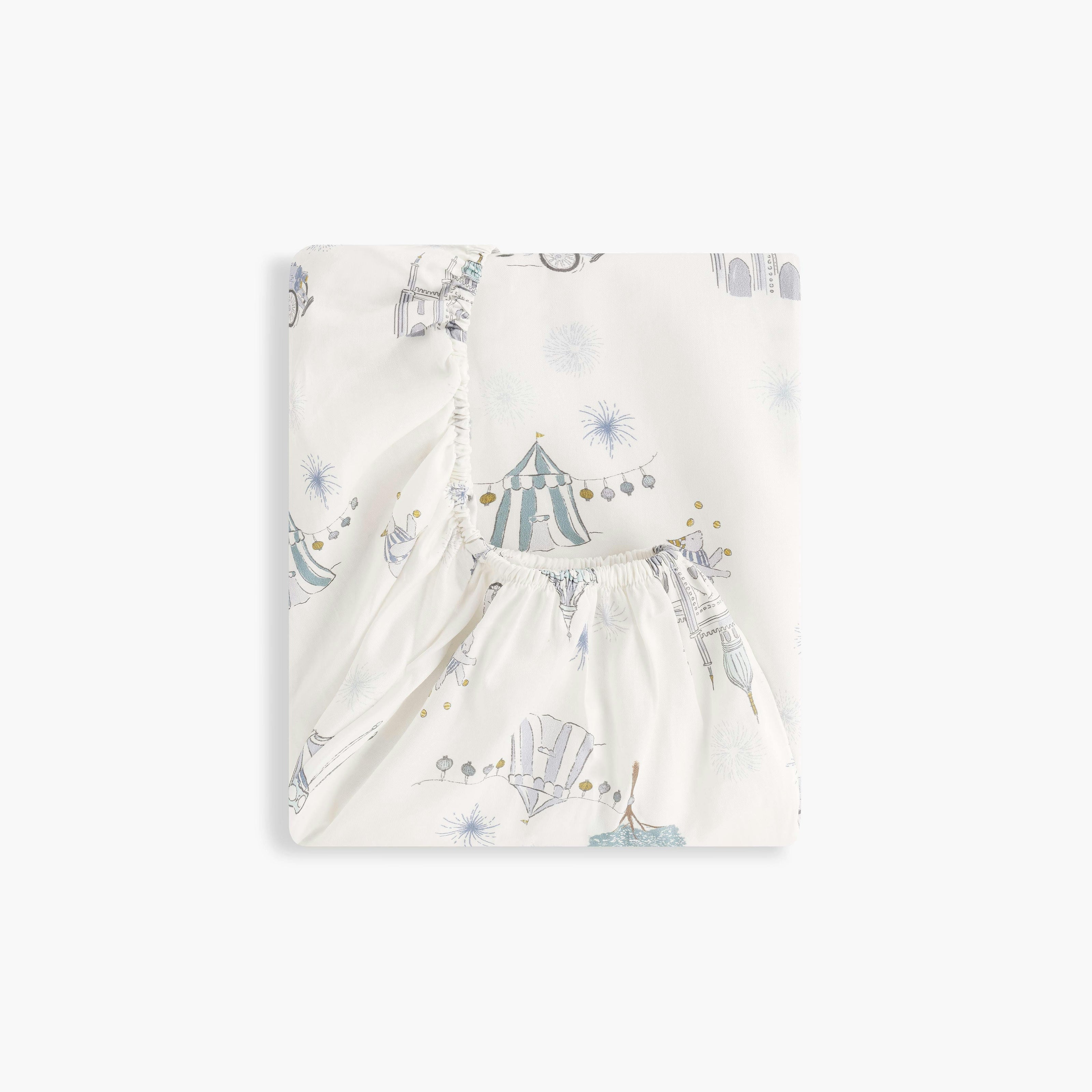Adventures in Wonderland Crib Sheet