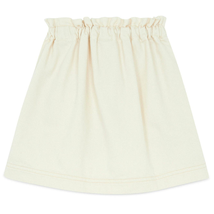 BONTON Heart-Pocket Douchka Skirt - Marshmallow