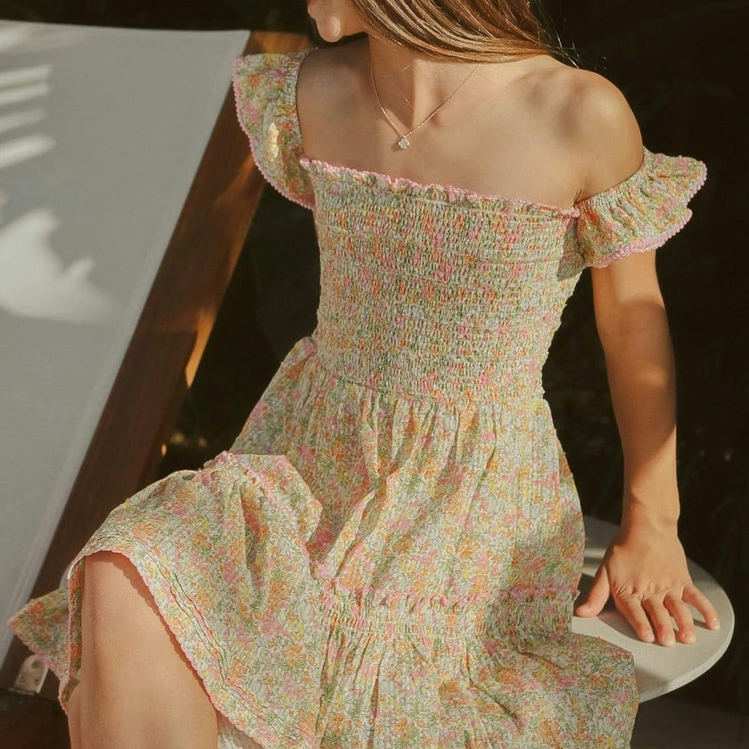 Stella Dress in Garden Sorbet