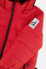 Two Piece Play Snowsuit Red With Black Pants