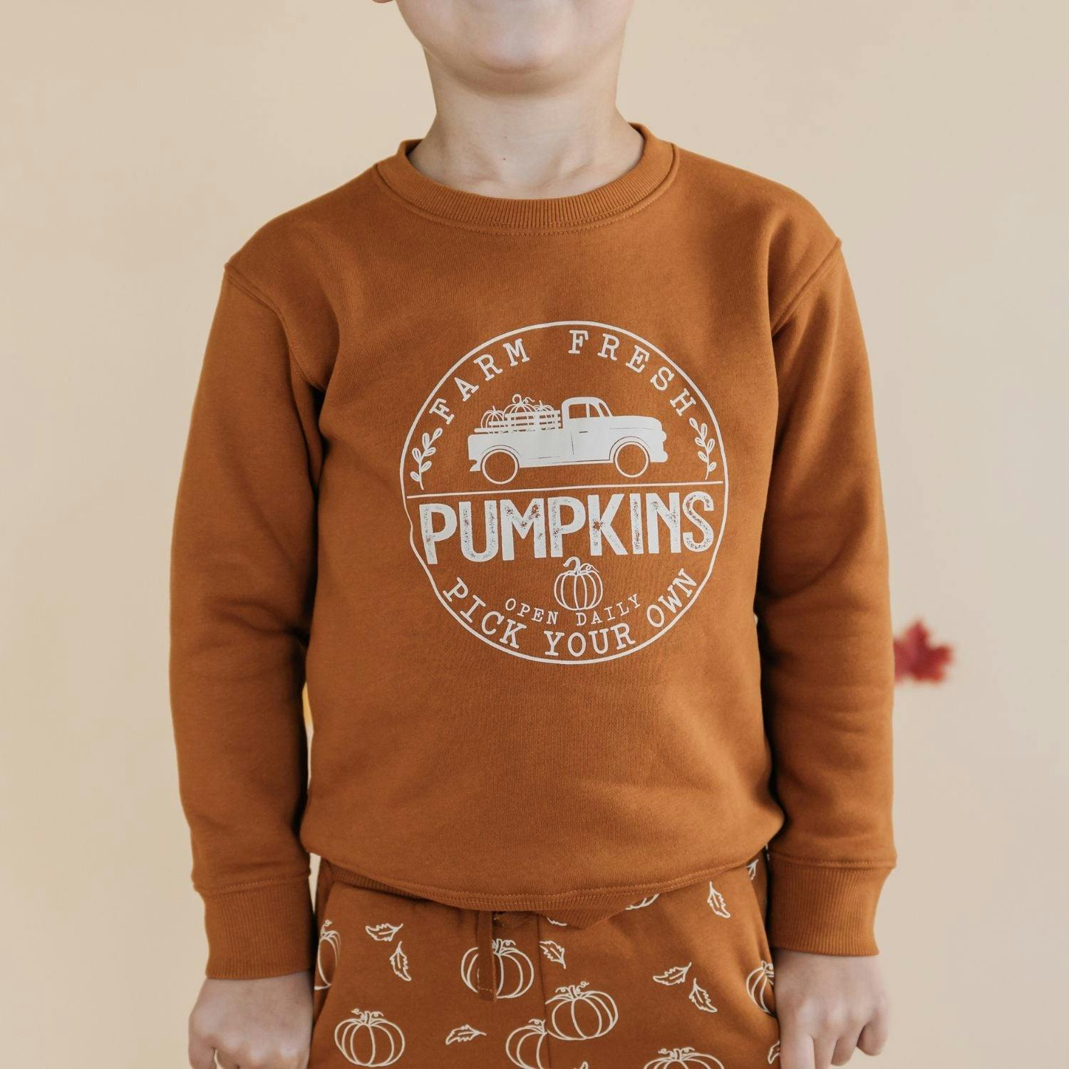 Farm Fresh Pumpkins Sweatshirt