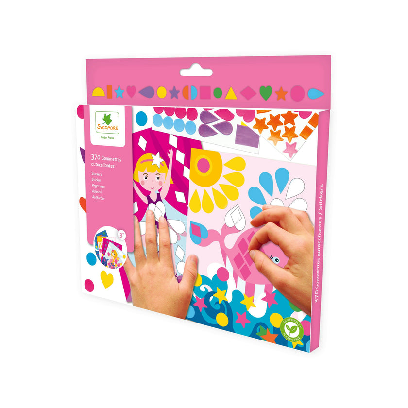 Pockets - Stickers Portfolio - Girl - 3y+