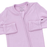 Solid Winsome Orchid - 2 Way Zipper Footie