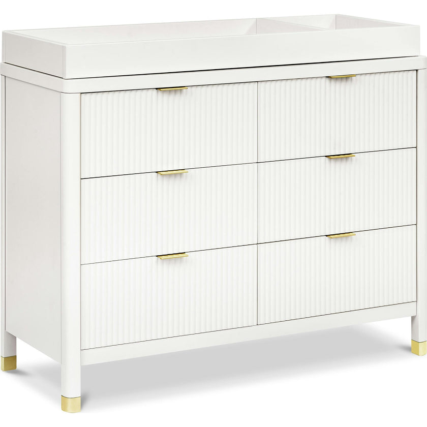 Brimsley Tambour 6-Drawer Assembled Dresser