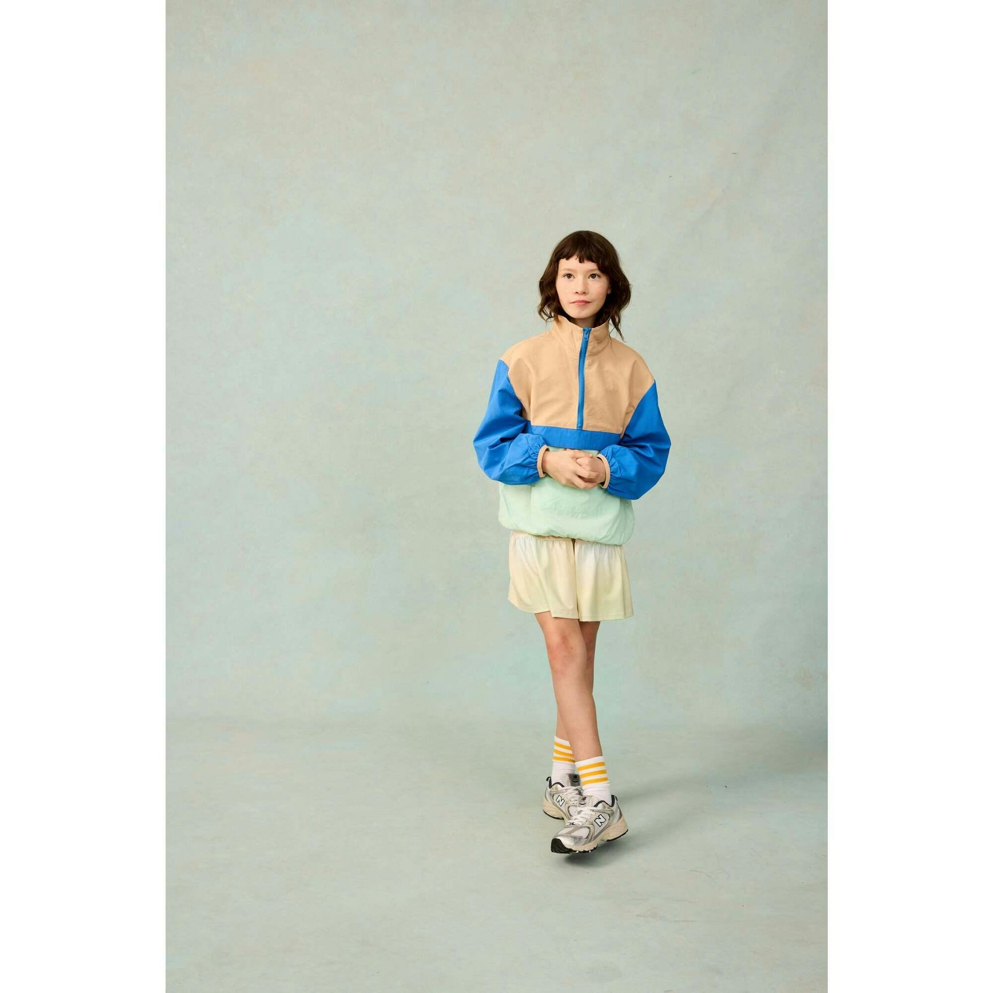 Play Colorblock Pullover in Sonic Blue