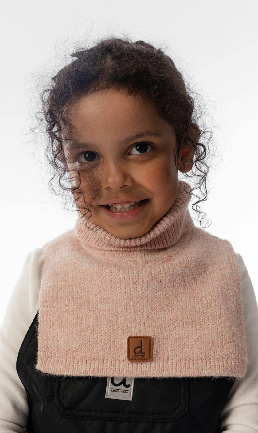 Knit Turtle Neckwarmer Pale Dusty Pink