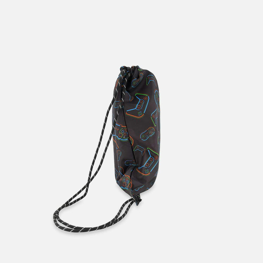 Little Boy Controller Lightweight Durable Drawstring Bag