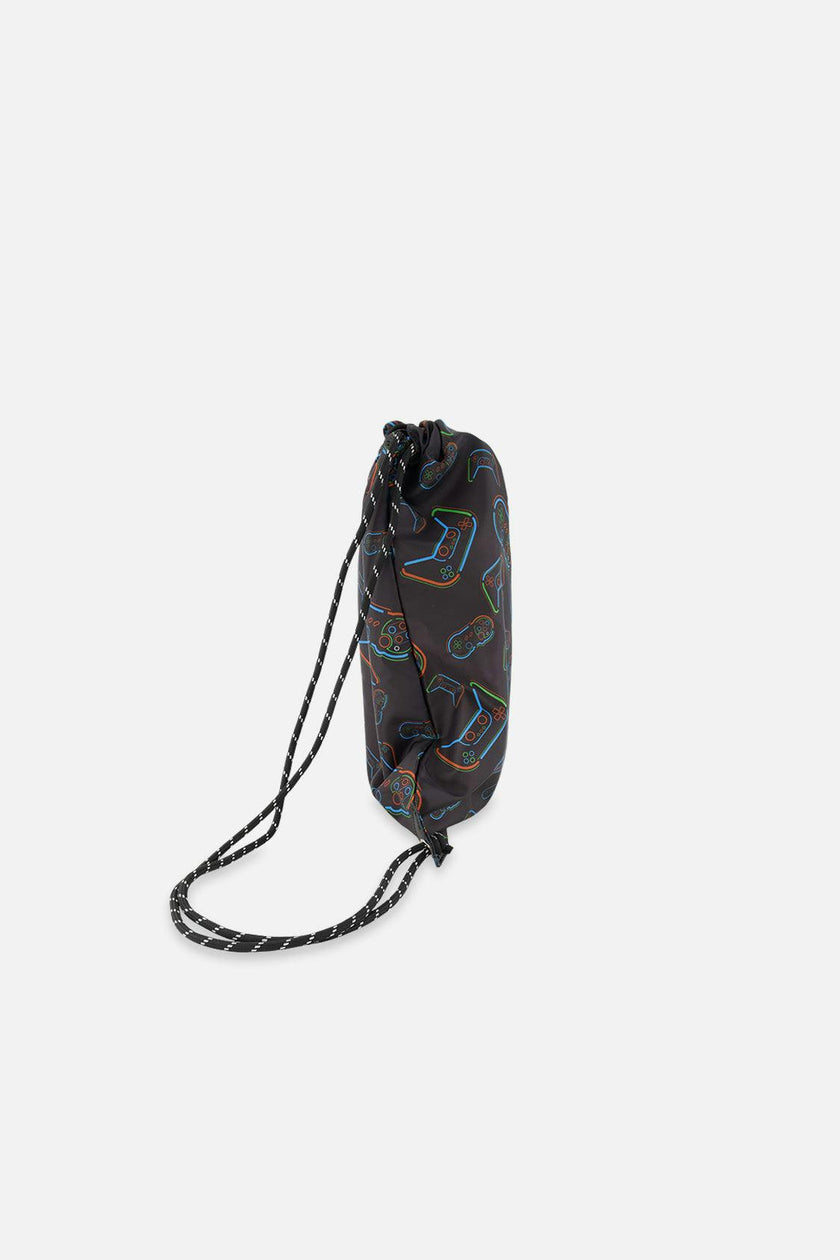 Little Boy Controller Lightweight Durable Drawstring Bag