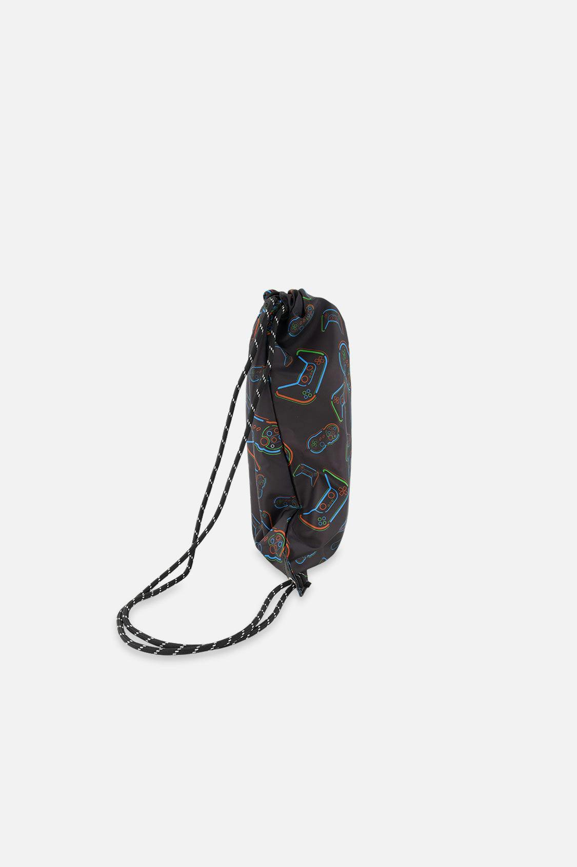 Little Boy Controller Lightweight Durable Drawstring Bag