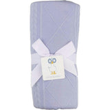 Lavender Knit Blanket