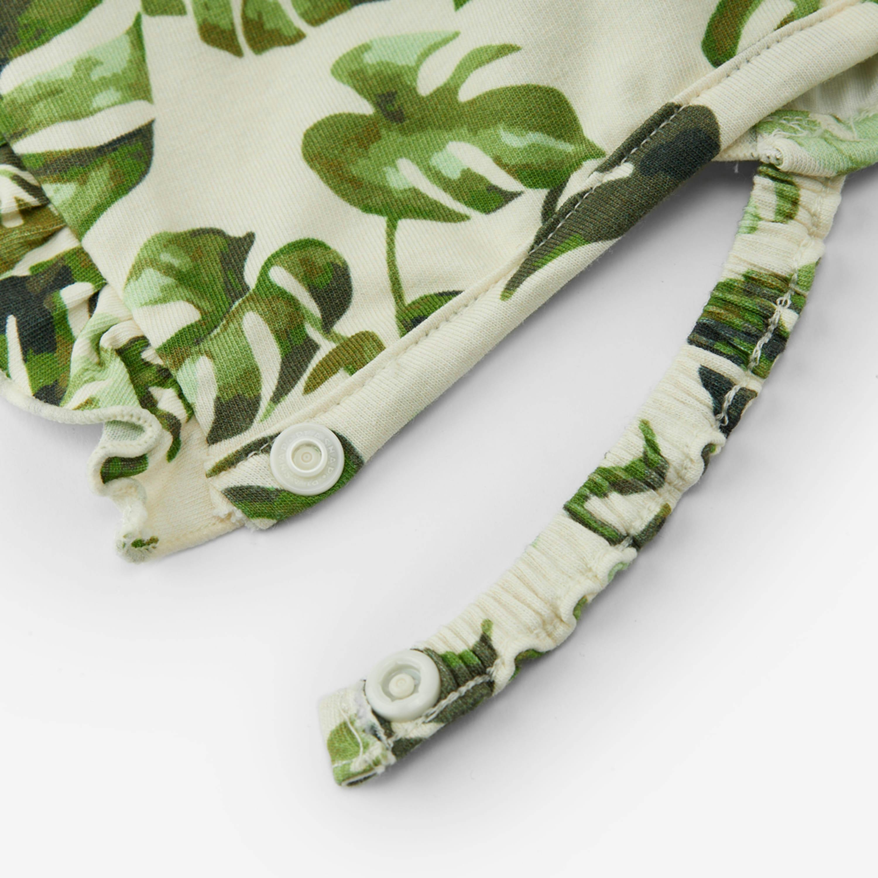 Island Leaf Cotton Stretch Bonnet