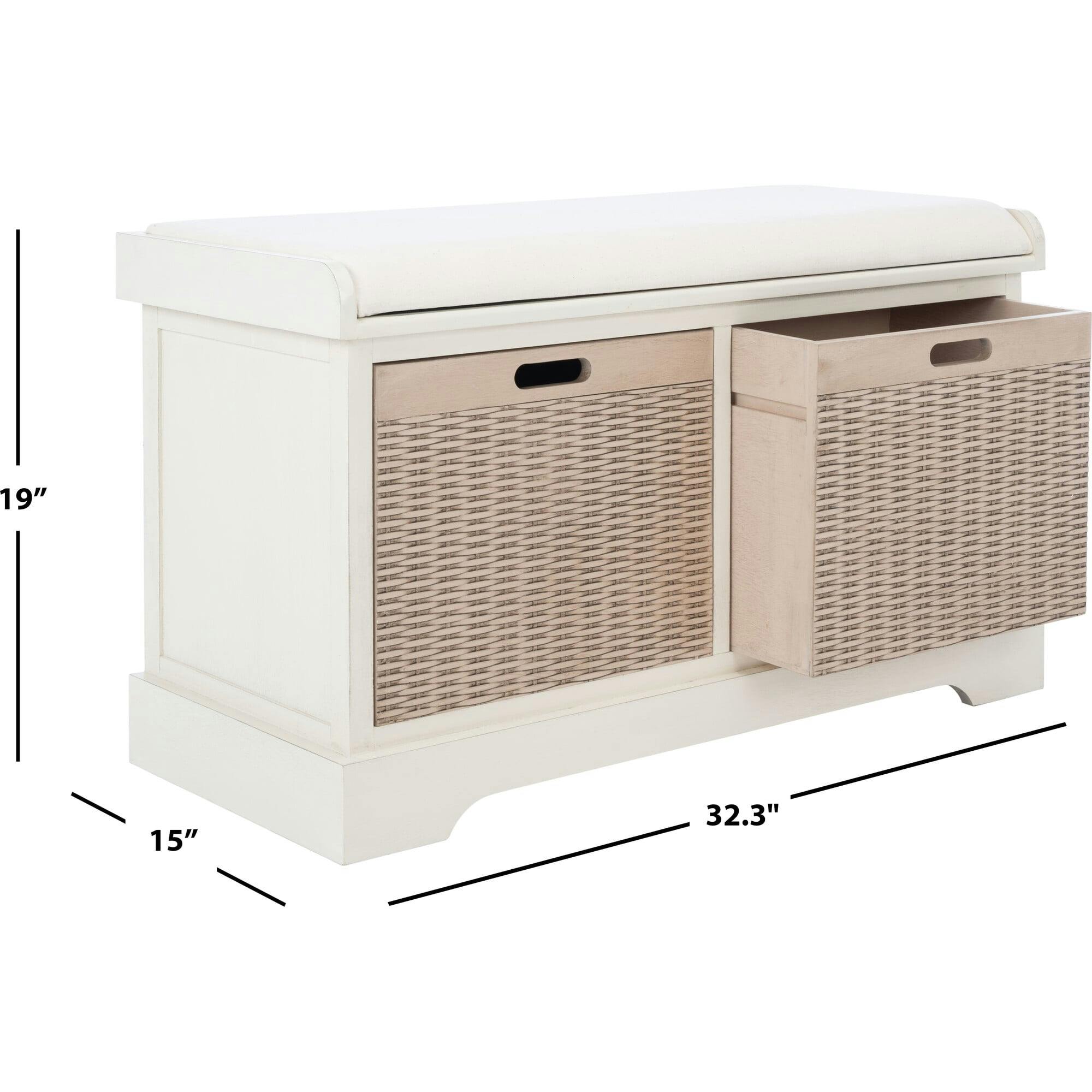 Landers 2-Drawer/Cushion Storage Bench