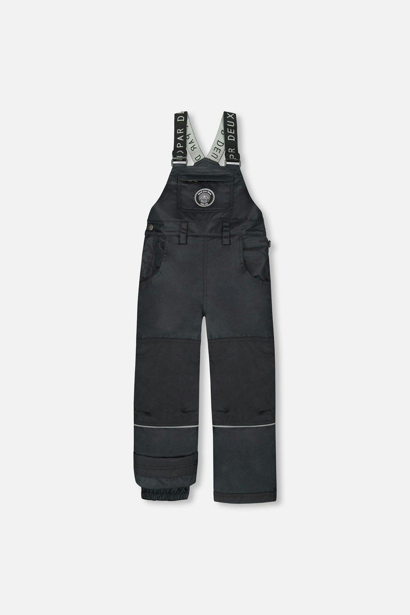 Solid Play Overall Snow Bib Black