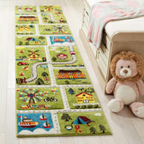 Carousel Kids Easton Rug, Green