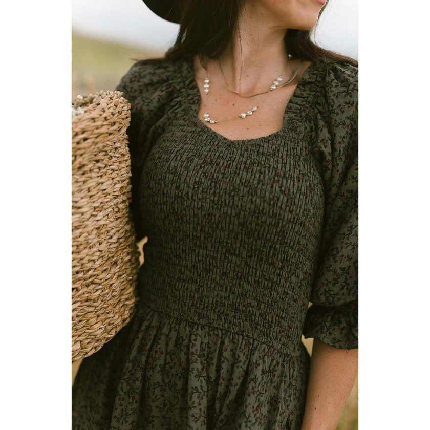 Teagan Dress in Woodland Floral