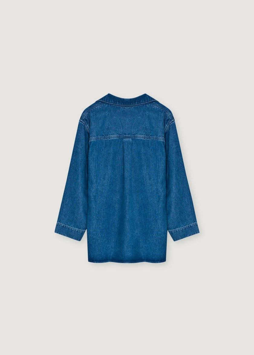 TNS Tencel Woman Shirt Mid Denim