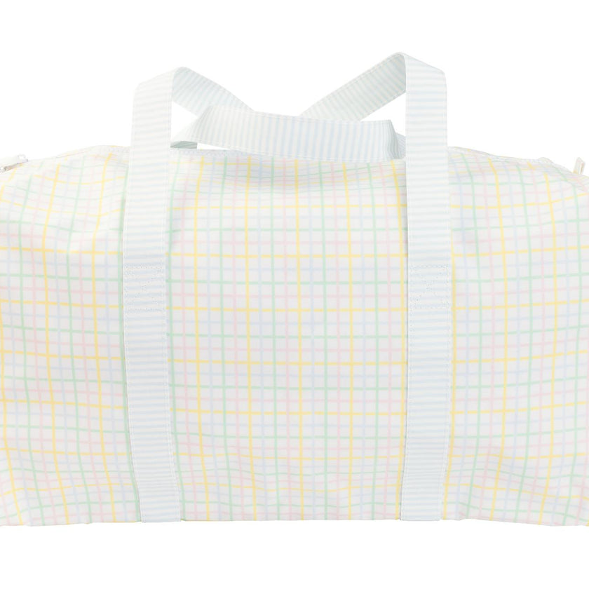The Duffle Bag in Multi Windowpane