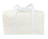 The Duffle Bag in Multi Windowpane