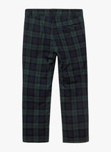 Donald Pants in Navy Plaid