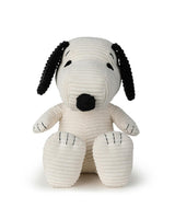 Plush Peanuts Snoopy Corduroy Cream In Giftbox 11"