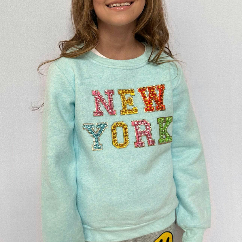 New York Rainbow Gem Sweatshirt