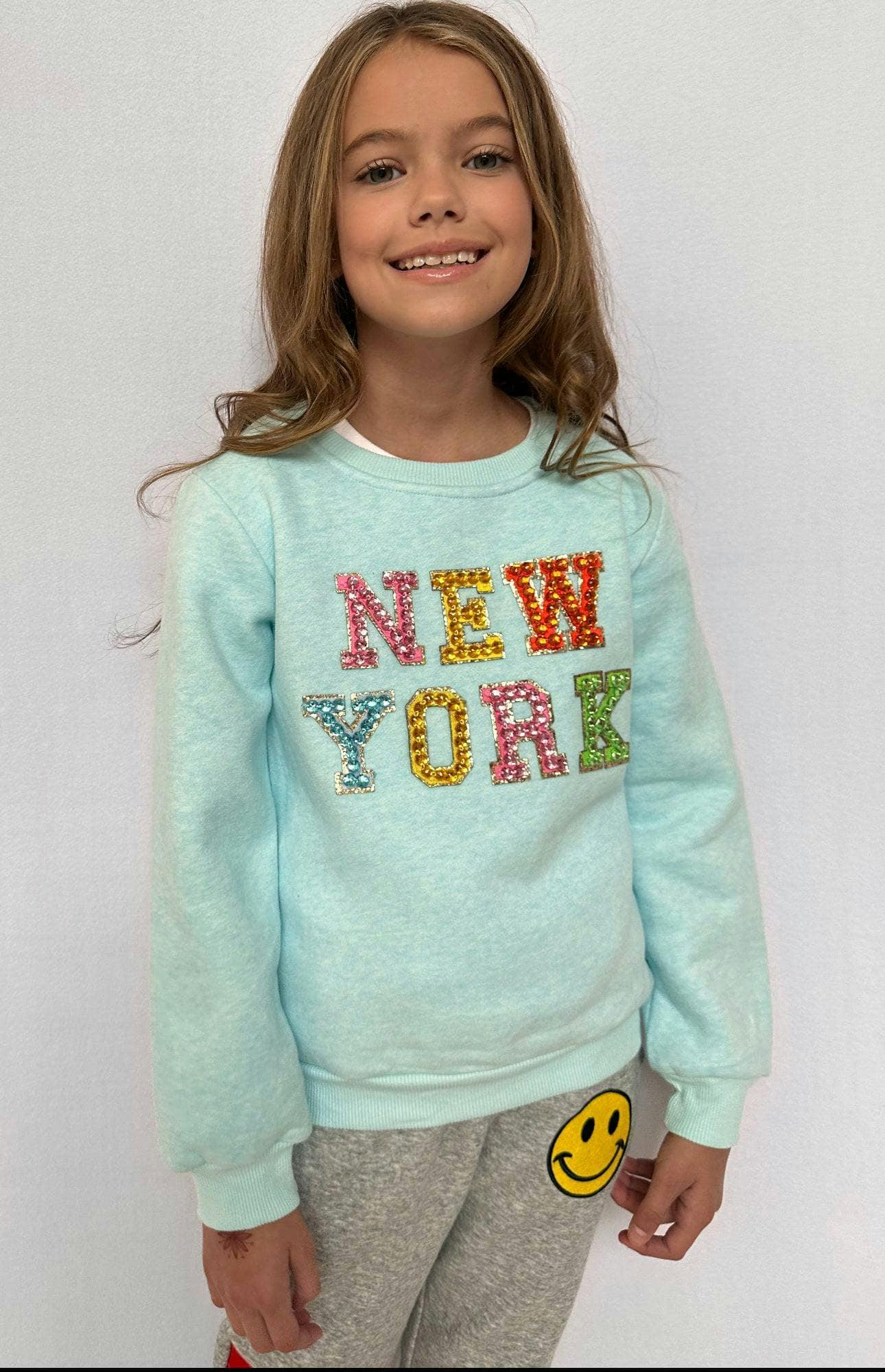 New York Rainbow Gem Sweatshirt