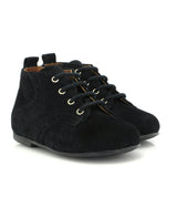 Oxford Boots, Black Suede