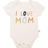 graphic bodysuit | love mom