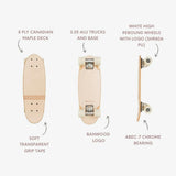 BANWOOD SKATEBOARD - CREAM