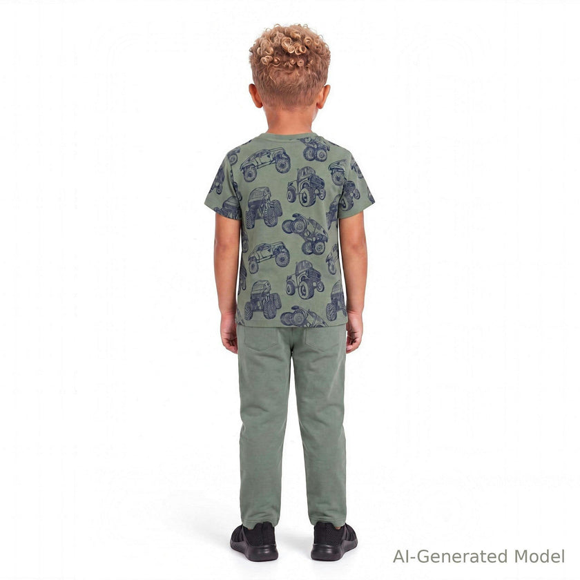 Boys Graphic Tee & Jogger Set | Monster Truck