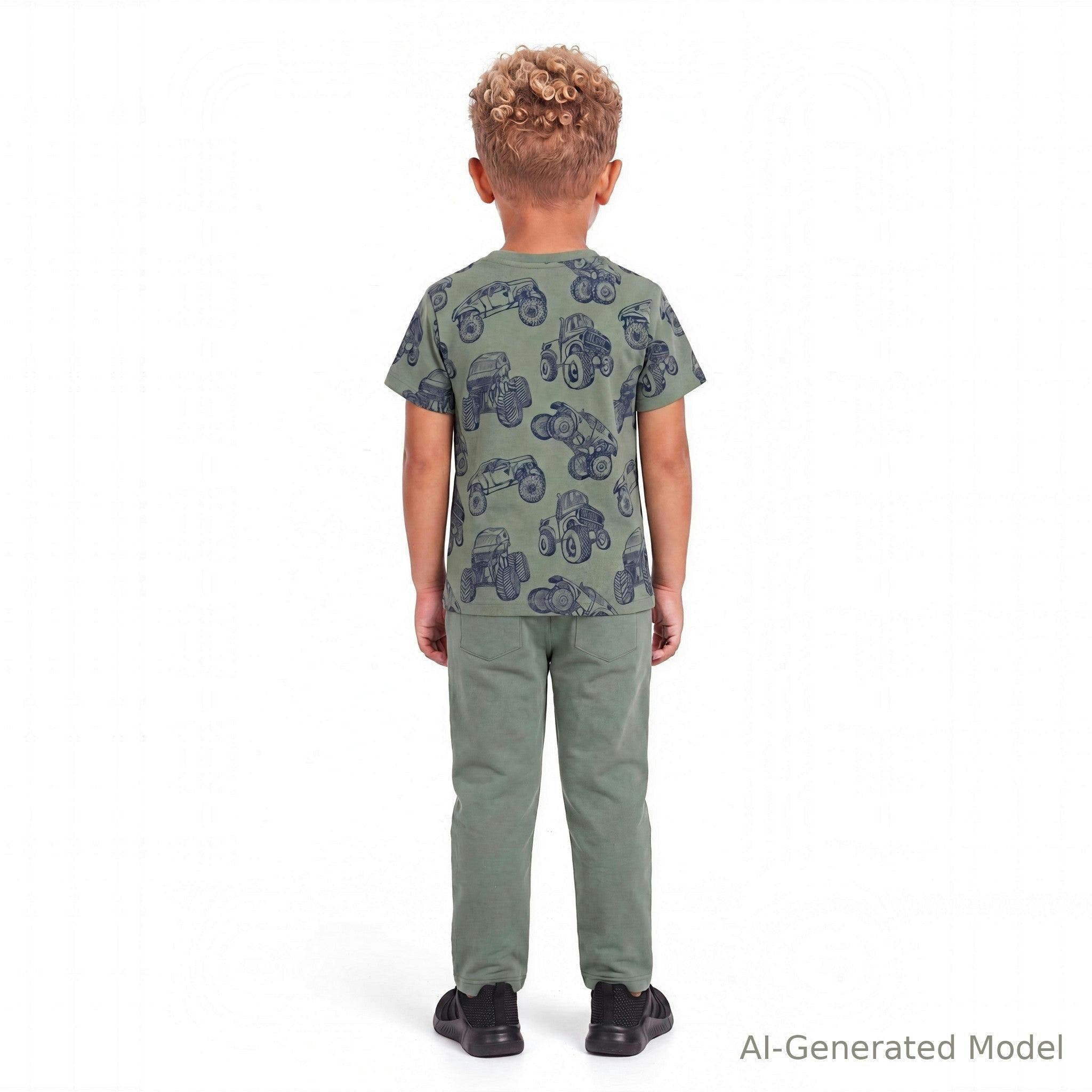Boys Graphic Tee & Jogger Set | Monster Truck