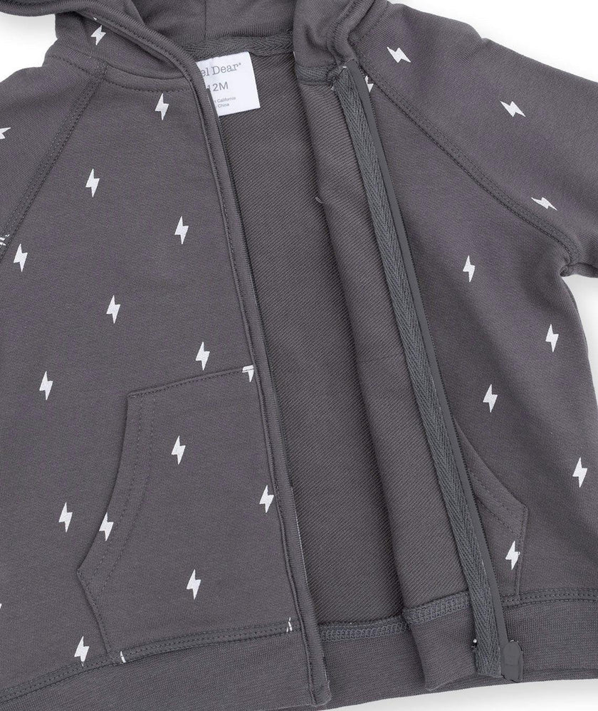 Lightning Bolt - Zip Hoodie