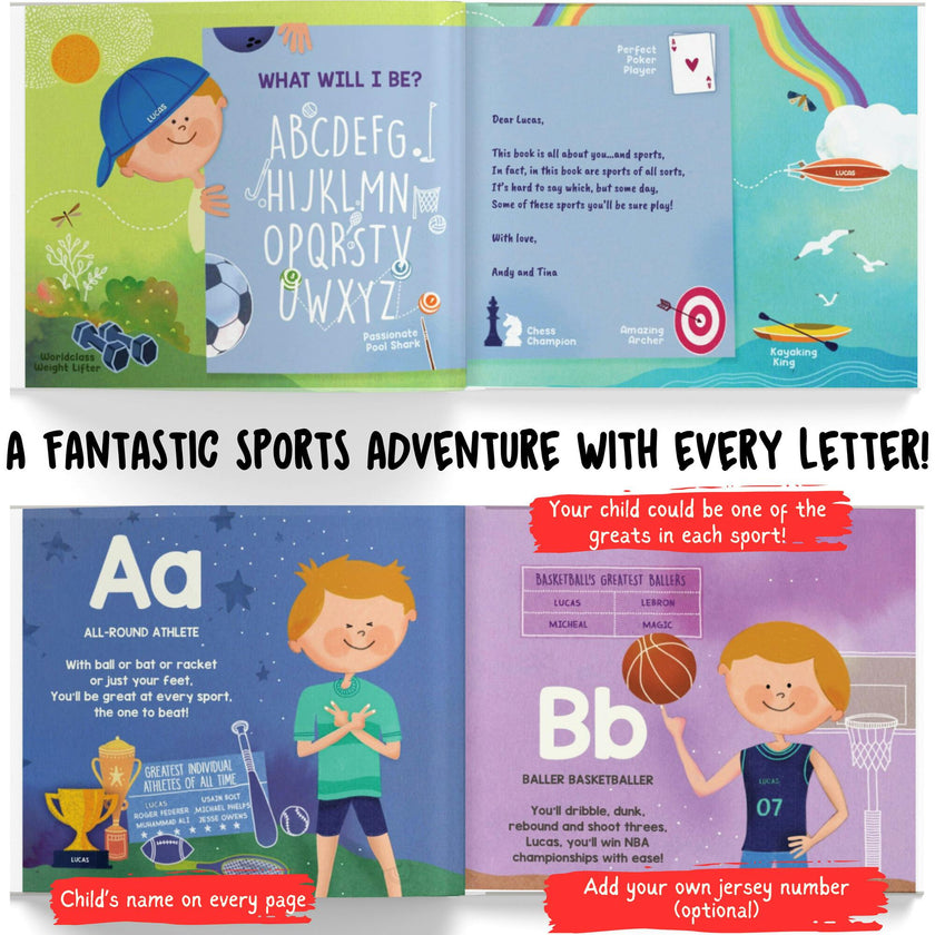 What Will I Be? An A-B-C Story! (Personalized Alphabet Book)