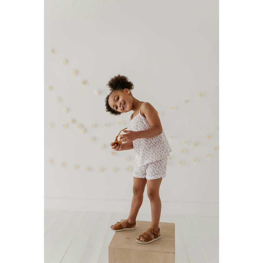 Girl's Gauze Tank & Short Set