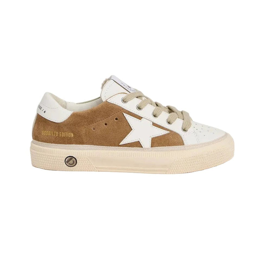 BONPOINT x GOLDEN GOOSE Sneakers - Beige & Leaf