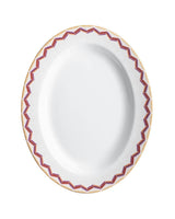 ZIG ZAG JARRIS 156 Oval Dish - Ø 36 Cm