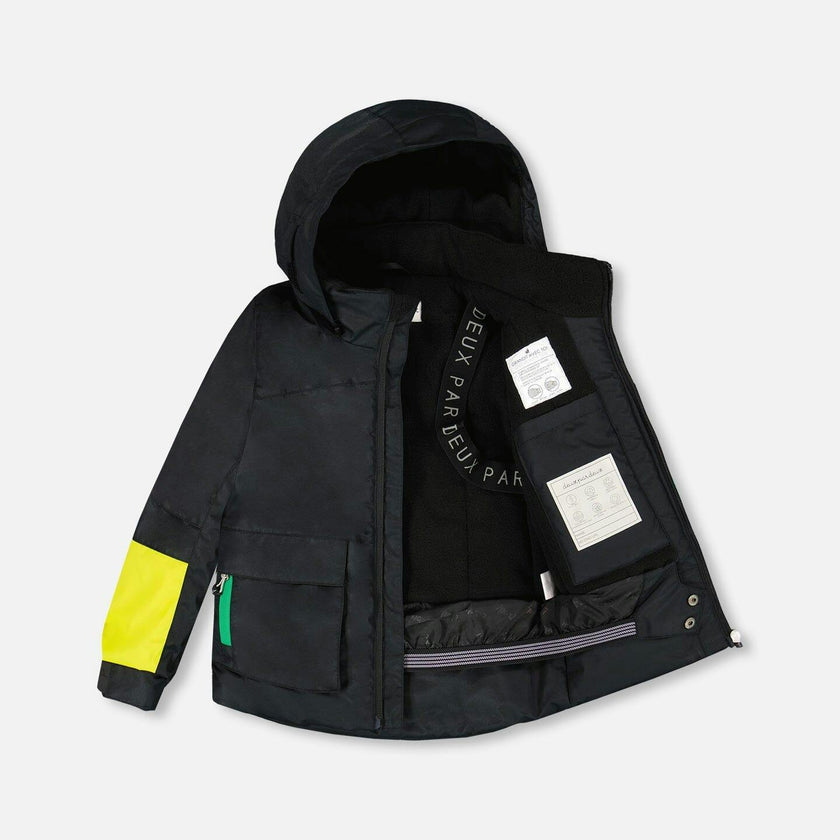 Two-Piece Play Snowsuit Smiley Face