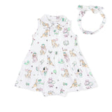 Country Club Dogs Pink - Polo Tennis Dress & Headband