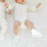 STAY ON 2-PACK BOOTS | HIGH PRAIRIE + DANDELION — Bamboo Organic Cotton Blend, 0–6M