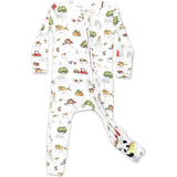 Fall Vibes Bamboo Convertible Footie